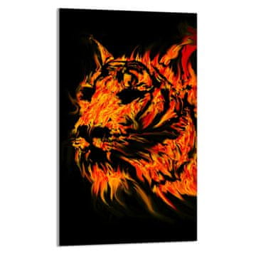TMK STAKLENA DASKA ZA REZANJE 30x52 Tiger