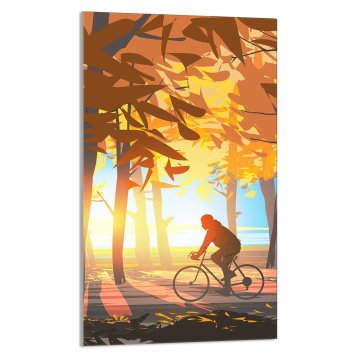 TMK STAKLENA DASKA ZA REZANJE 30x52 Forest