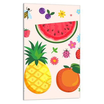 TMK STAKLENA DASKA ZA REZANJE 30x52 Voće