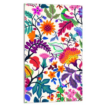 TMK STAKLENA DASKA ZA REZANJE 30x52 Cvijeće