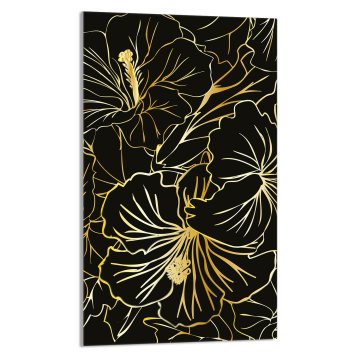 TMK STAKLENA DASKA ZA REZANJE 30x52 Cvijeće