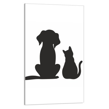 TMK STAKLENA DASKA ZA REZANJE 30x52 Životinje