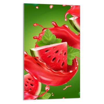 TMK STAKLENA DASKA ZA REZANJE 30x52 Lubenica