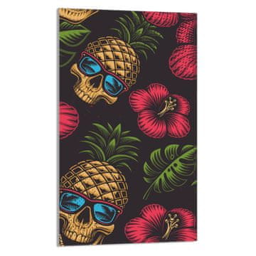 TMK STAKLENA DASKA ZA REZANJE 30x52 Ananas