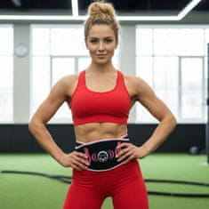 Netscroll EMS pojas za stimulaciju trbušnih mišića, punjenje putem USB-a, 8 načina rada, 15 razina intenziteta, LCD zaslon, FitnessBelt