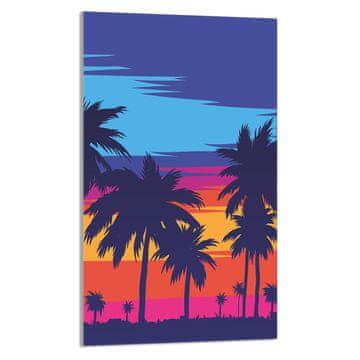 TMK STAKLENA DASKA ZA REZANJE 30x52 Palme
