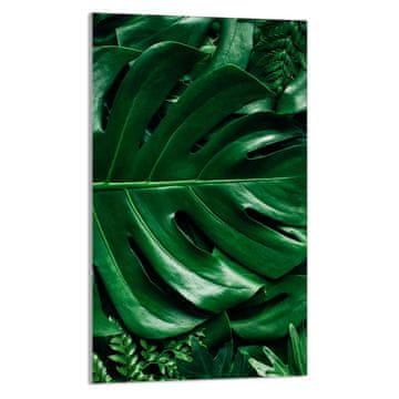 TMK STAKLENA DASKA ZA REZANJE 30x52 Monstera