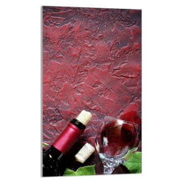 TMK STAKLENA DASKA ZA REZANJE 30x52 Vino