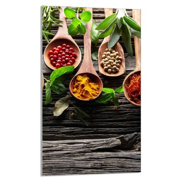 TMK STAKLENA DASKA ZA REZANJE 30x52 Začini