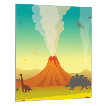 TMK STAKLENA DASKA ZA REZANJE 40x52 Vulkan