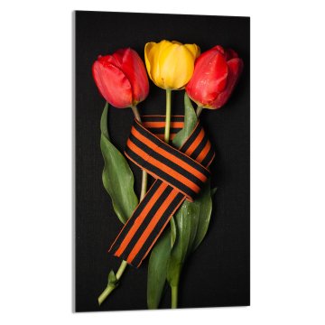 TMK STAKLENA DASKA ZA REZANJE 30x52 Ruže