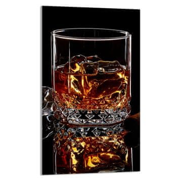 TMK STAKLENA DASKA ZA REZANJE 30x52 Whiskey