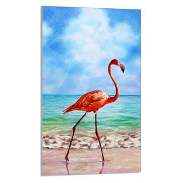 TMK STAKLENA DASKA ZA REZANJE 30x52 Flamingo