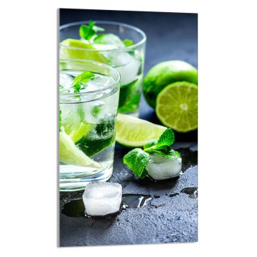 TMK STAKLENA DASKA ZA REZANJE 30x52 Lime