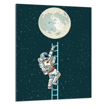 TMK STAKLENA DASKA ZA REZANJE 40x52 Mjesec