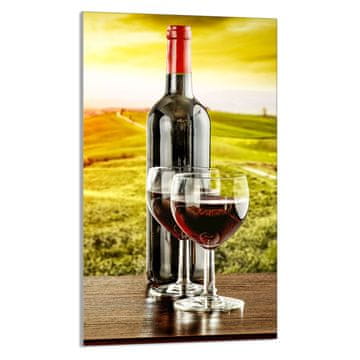 TMK STAKLENA DASKA ZA REZANJE 30x52 Vino