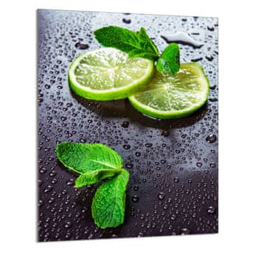 TMK STAKLENA DASKA ZA REZANJE 40x52 Lime