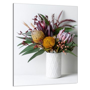 TMK STAKLENA DASKA ZA REZANJE 40x52 Cvijeće