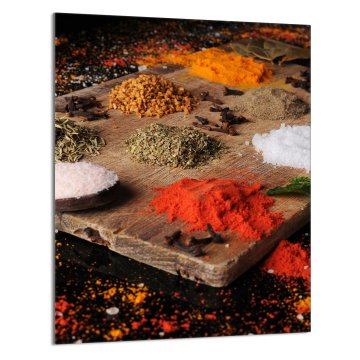 TMK STAKLENA DASKA ZA REZANJE 40x52 Začini