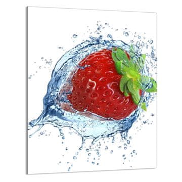 TMK STAKLENA DASKA ZA REZANJE 40x52 Jagoda