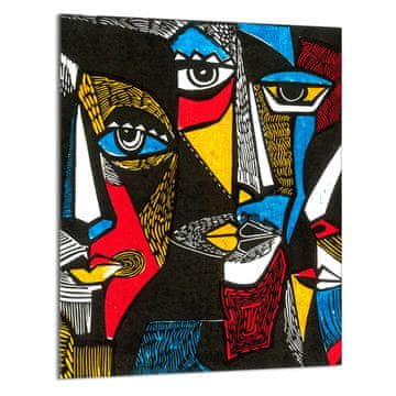 TMK STAKLENA DASKA ZA REZANJE 40x52 Pop Art
