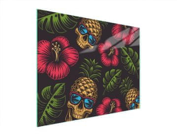 TMK STAKLENA DASKA ZA REZANJE 52x40 ANANAS