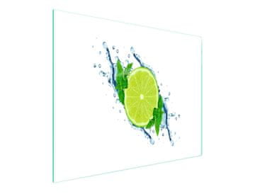TMK STAKLENA DASKA ZA REZANJE 52x30 LIME