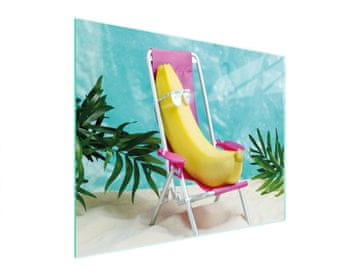 TMK STAKLENA DASKA ZA REZANJE 52x40 BANANA