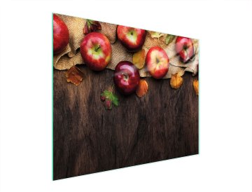 TMK STAKLENA DASKA ZA REZANJE 52x40 JABUKA