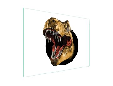 TMK STAKLENA DASKA ZA REZANJE 40x30 DINOSAUR