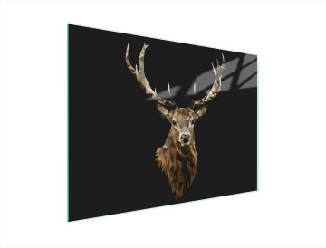 TMK STAKLENA DASKA ZA REZANJE 40x30 JELENI