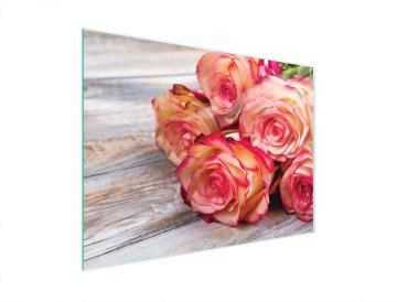 TMK STAKLENA DASKA ZA REZANJE 40x30 RUŽA