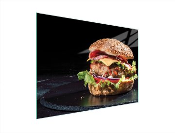 TMK STAKLENA DASKA ZA REZANJE 40x30 ZA HAMBURGER