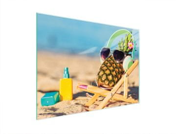 TMK STAKLENA DASKA ZA REZANJE 40x30 ANANAS
