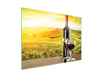 TMK STAKLENA DASKA ZA REZANJE 40x30 VINO