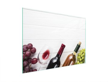 TMK STAKLENA DASKA ZA REZANJE 40x30 VINO