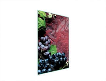 TMK STAKLENA DASKA ZA REZANJE 35x52 VINO