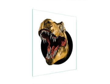 TMK STAKLENA DASKA ZA REZANJE 45x52 DINOSAUR