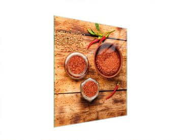 TMK STAKLENA DASKA ZA REZANJE 45x52 CHILLI