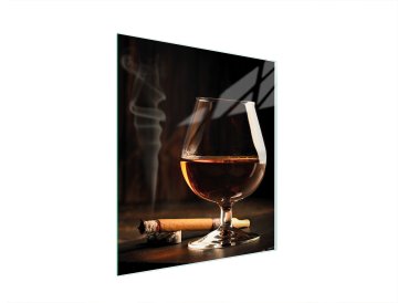 TMK STAKLENA DASKA ZA REZANJE 45x52 VINO