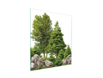 TMK STAKLENA DASKA ZA REZANJE 45x52 DRVO