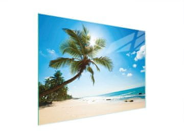 TMK STAKLENA DASKA ZA REZANJE 30x22 BEACH