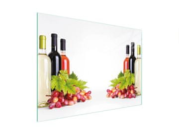 TMK STAKLENA DASKA ZA REZANJE 30x22 VINO