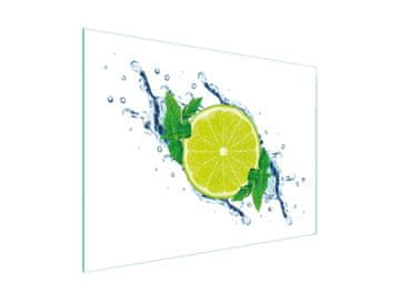 TMK STAKLENA DASKA ZA REZANJE 30x22 LIME