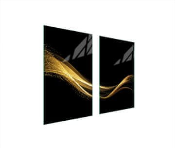 TMK ZAŠTITNA PLOČA OD STAKLA ZA ŠTEDNJAK 75x52 CRNA