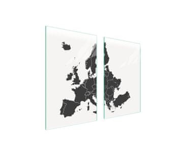 TMK ZAŠTITNA PLOČA OD STAKLA ZA ŠTEDNJAK 75x52 KARTA