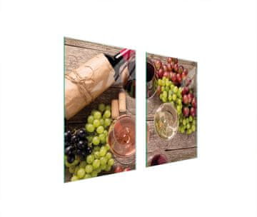 TMK ZAŠTITNA PLOČA OD STAKLENA ZA ŠTEDNJAK 75x52 ZA VINO