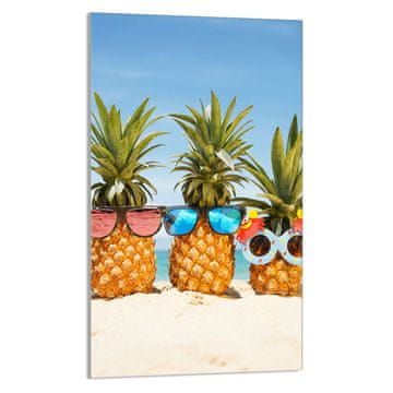 TMK STAKLENA DASKA ZA REZANJE 30x52 Ananas