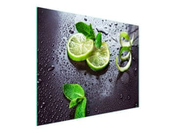 TMK STAKLENA DASKA ZA REZANJE 52x30 LIME