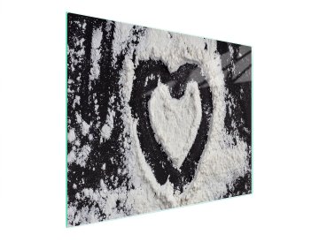 TMK STAKLENA DASKA ZA REZANJE 52x30 SRCE